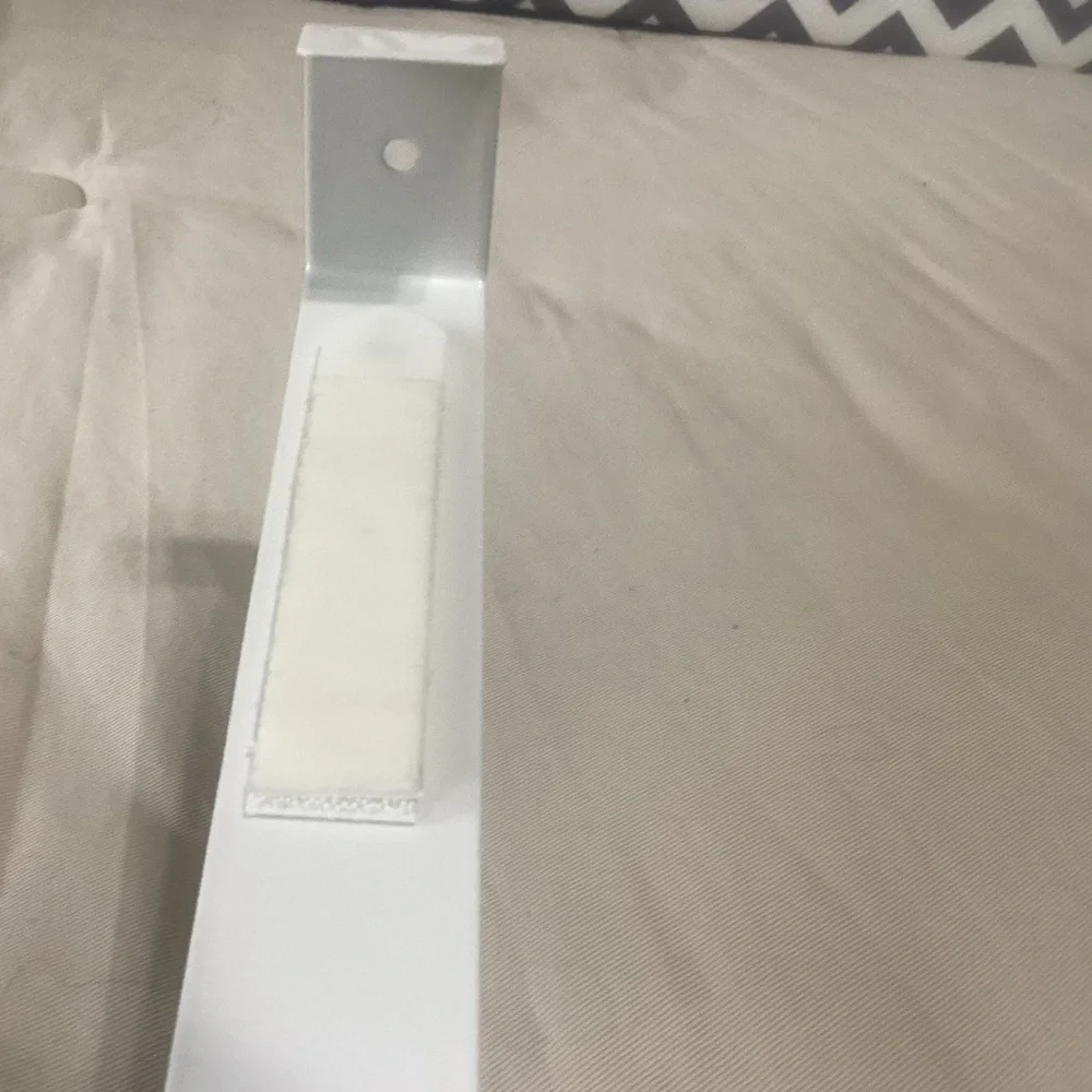 White Over-the-Door Hook Rack